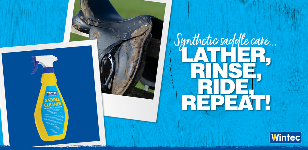 Synthetic saddle care - lather, rinse, repeat! image