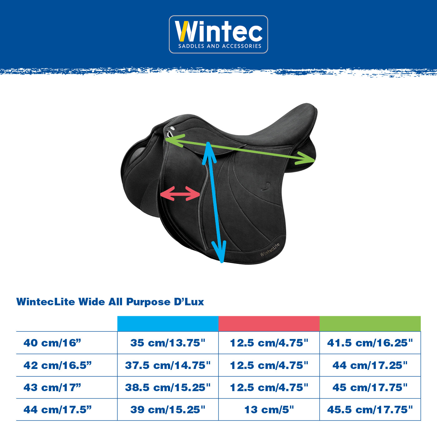 WintecLite Wide All Purpose D'Lux