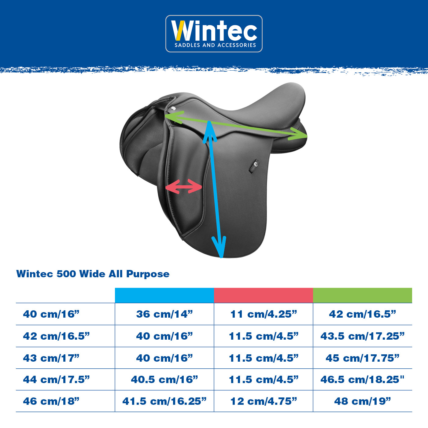 Wintec 500 Wide All Purpose
