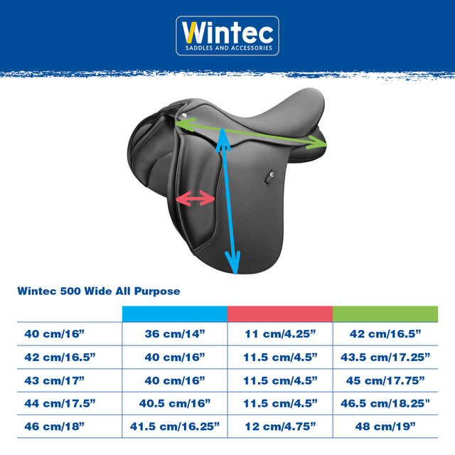 Wintec 500 Wide All Purpose