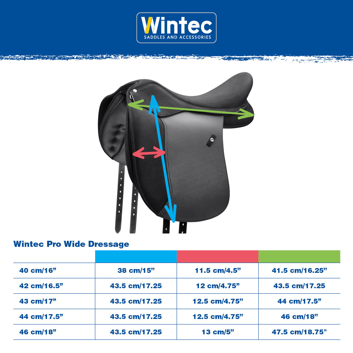 Wintec Pro Wide Dressage