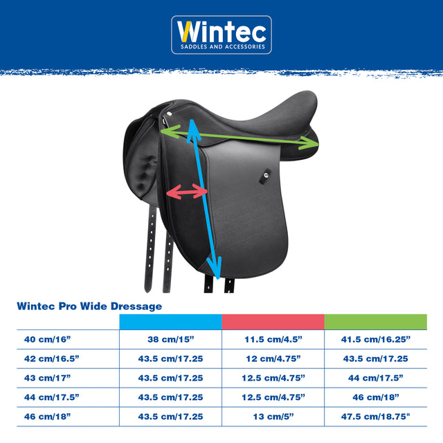 Wintec Pro Wide Dressage