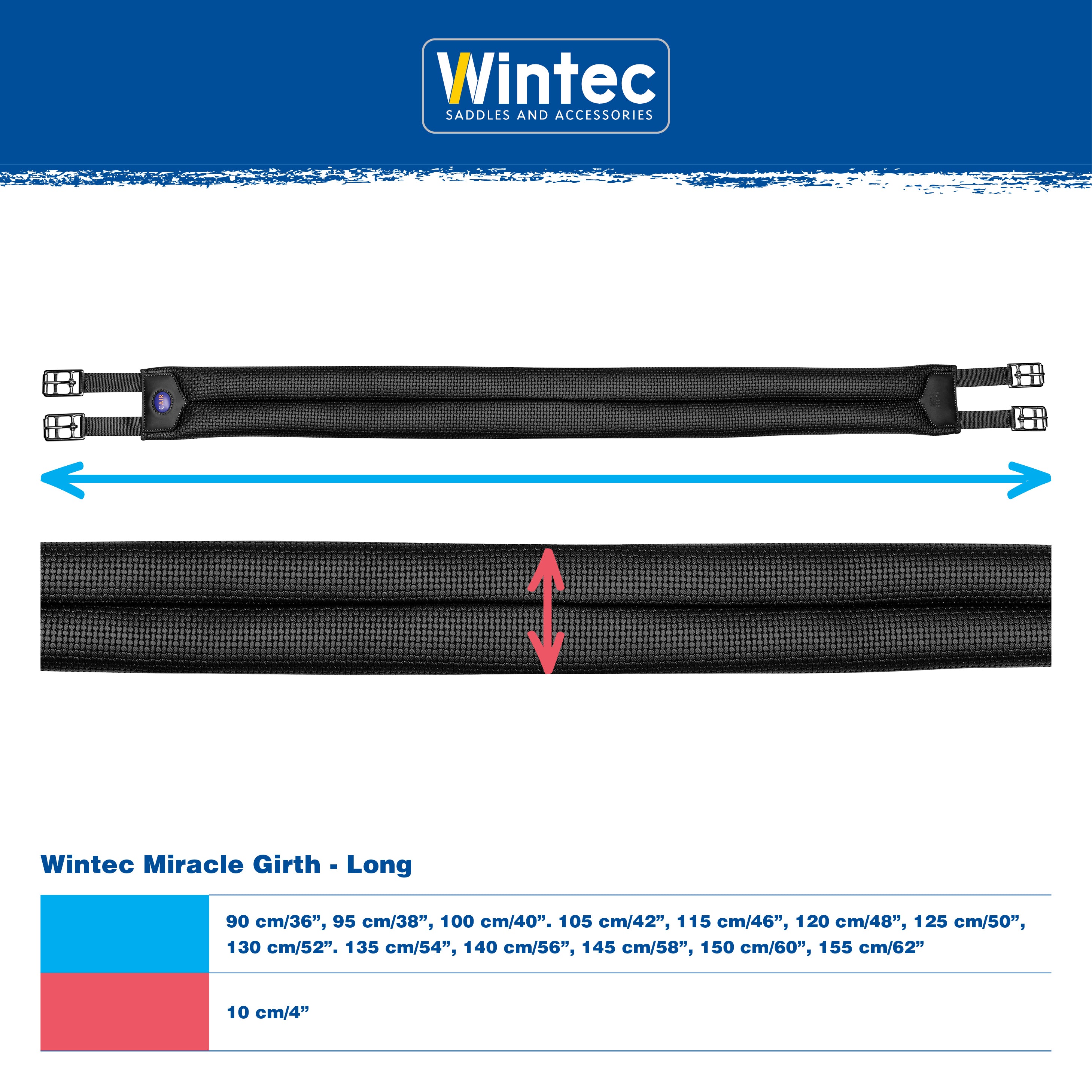 Wintec Miracle Girth (long)